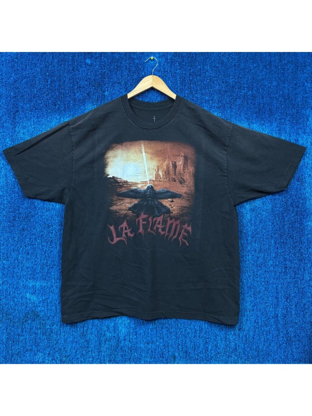 Travis Scott Cactus Jack Coachella “La Flame” Graphic T-Shirt Size XXL